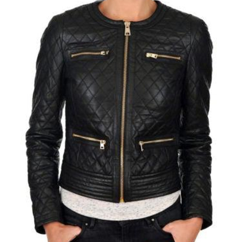 希少　美品　SANDYLIANG 羊革　ダブル　レザージャケット　キルティング 羊革キルティングライダー 趙 天佑ジャケット・横縞袖 Sheep