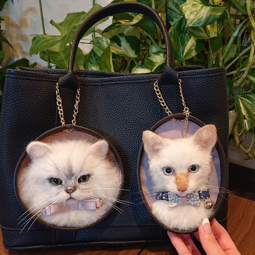 オーダー】羊毛フェルト 猫 ペルシャ チンチラ マンチカン