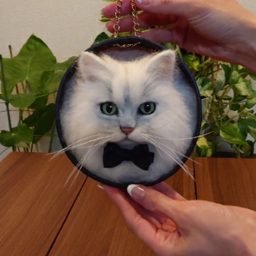 オーダー】羊毛フェルト 猫 ペルシャ チンチラ マンチカン ノルウェー