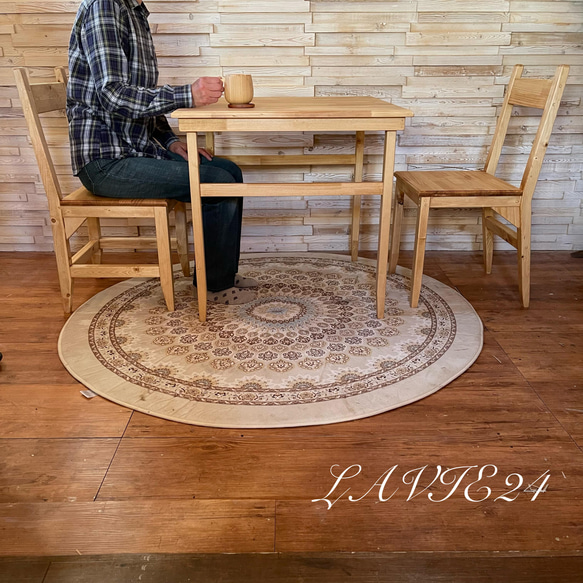 「サイズオーダー可」ダイニングテーブルA おしゃれ  おすすめ 家具 北欧 英国 デザイン  ローテーブル可 椅子別売 1枚目の画像