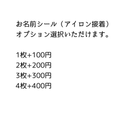 【持込生地でオーダー製作】☆入園入学グッズ（上靴入れ） 2枚目の画像