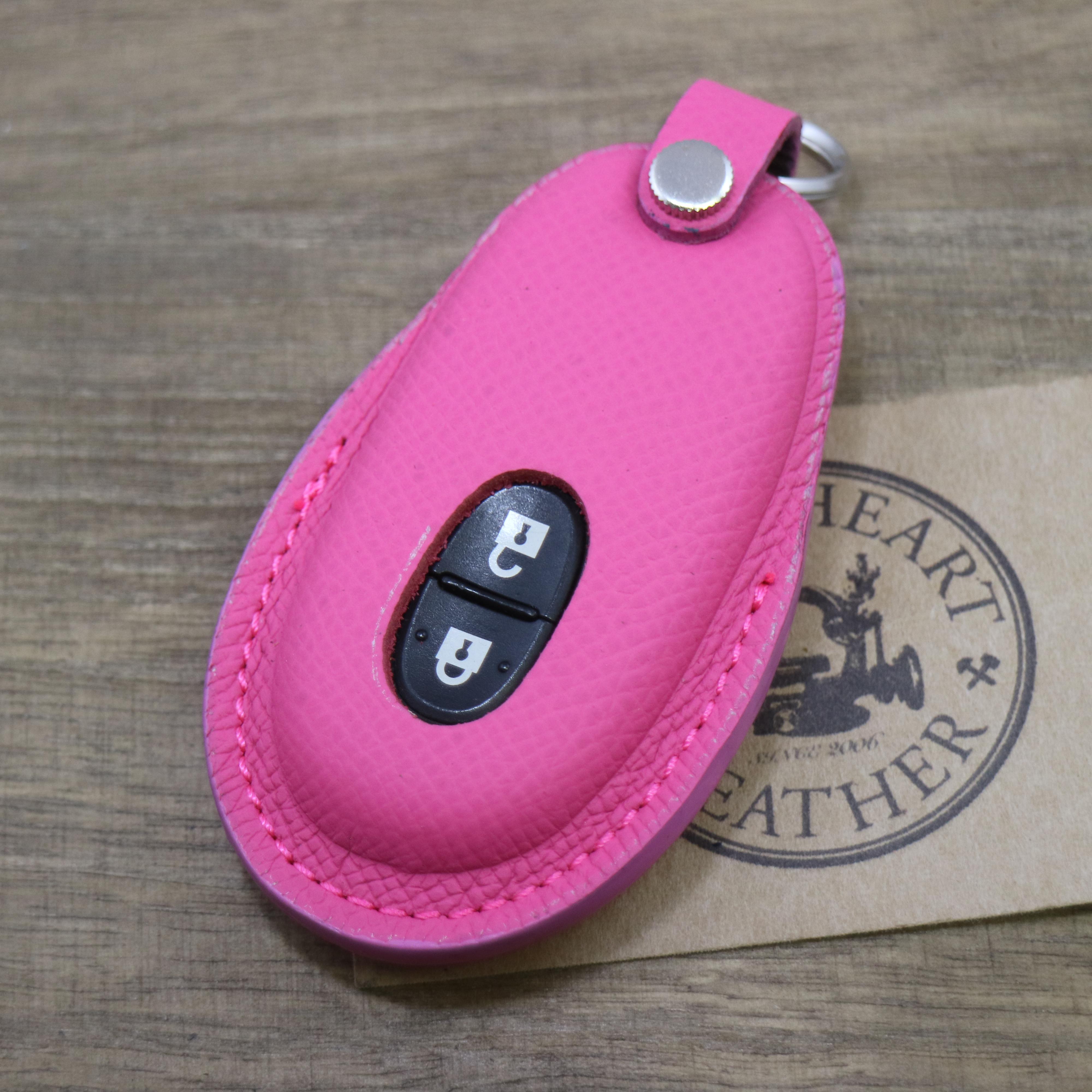 名入れ 無料 スズキ　スマートキーケース　ハスラー スペーシア ワゴンR　本革  ヴォーエプソン