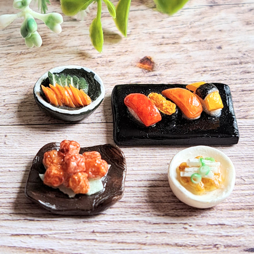 宅配 お寿司セット 13187968 通販 ichika その他置物 ミニチュア 和食 その他