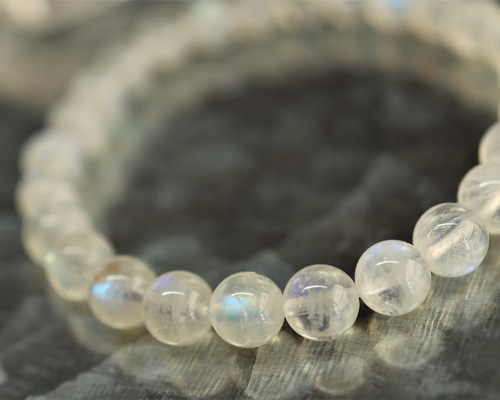 ☆スーパープレミアムブレス☆…☆ロイヤルレインボームーンストーン：7