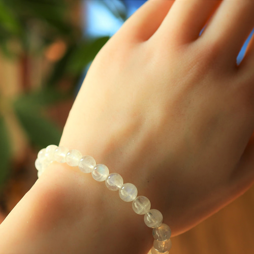 ☆スーパープレミアムブレス☆…☆ロイヤルレインボームーンストーン：7