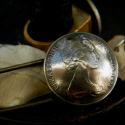 ＃B68　Australia Coin Brooch 5枚目の画像