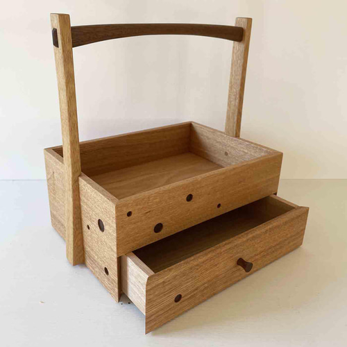 ◉珍品・ハート形・昭和初期【煙草盆 ・2セット】アンティーク美品 煙草盆 抽斗付／タモ2 その他インテリア雑貨 ZEROSSO 通販