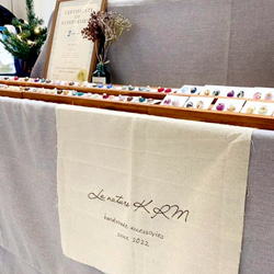 ハンドメイドオリジナルタペストリー 手描き✒️屋号を入れてオリジナルタペストリー 表札・ネームプレート