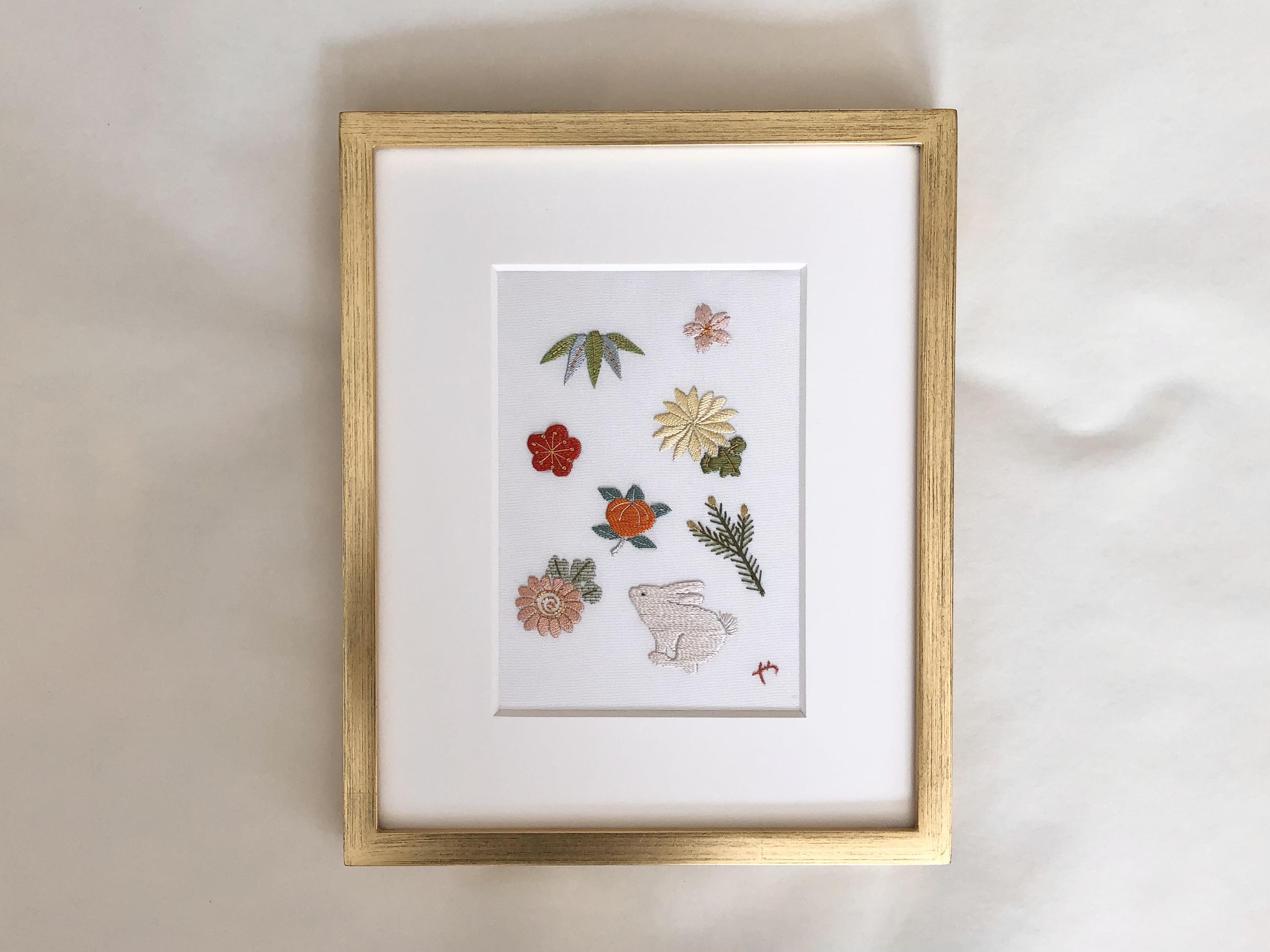 日本刺繍　私の好きなもの