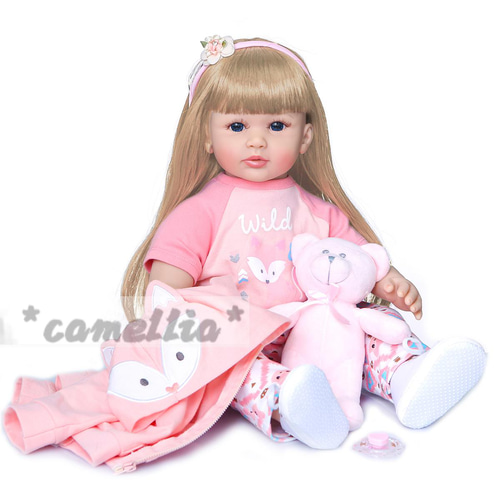 赤ちゃんの人形　双子の女の子　　ベビードール Amazon | eDollable 12インチ リアルな双子のベビードール 服と