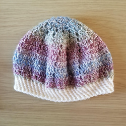 ループヤーンが可愛いニット帽 4枚目の画像