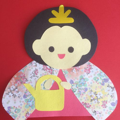 ハンドメイド☆壁面飾り 3月 ひなまつり/初節句【保育園/施設】お雛様
