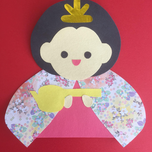ハンドメイド☆壁面飾り 3月 ひなまつり/初節句【保育園/施設】お雛様