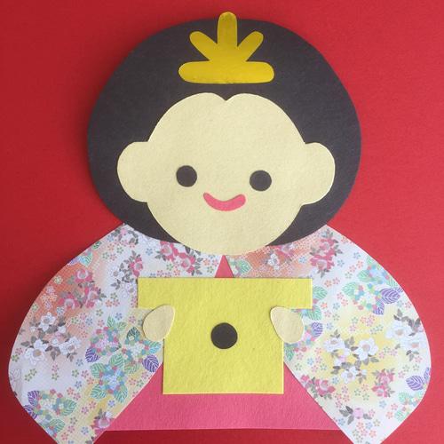 ハンドメイド☆壁面飾り 3月 ひなまつり/初節句【保育園/施設】お雛様