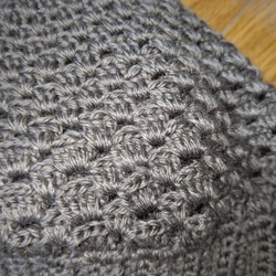 手編み  ニット帽 3枚目の画像
