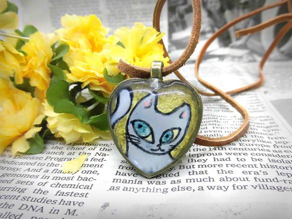 福袋 ネックレス 可愛い猫 氷ヒスイ 本翡翠 誕生日プレゼント 男女兼用