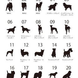 名入れ　うちの子シルエット　パーカー 【犬】家族でおそろい　犬　いぬ　イヌ　愛犬 ho-silh18 5枚目の画像