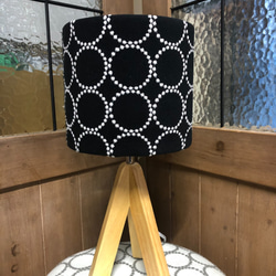 ミナペルホネン　タンバリン　ランプシェード　照明　テーブルスタンド　ハンドメイド ミナペルホネン タンバリン ランプシェード 照明 テーブル