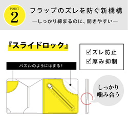 《特許》手のひらサイズのミニ財布【理 kotowari® mini】（ロロマ・ターコイズ） 4枚目の画像