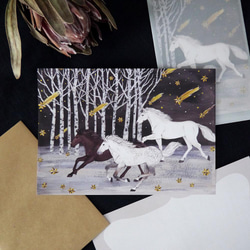 A5ペーパー40枚「星とともに駆ける」（他デザインとの組合せOK） 1枚目の画像