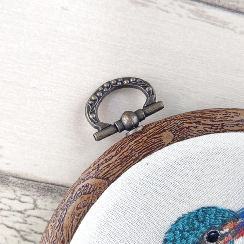 カワセミの刺繍図鑑 その他アート 羽と糸 -aile et fil- 通販
