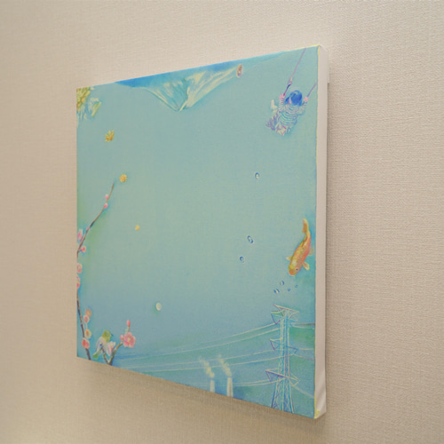キャンバス油彩画＊新しい春の話 絵画 hotaru yoshinaga 通販 13192977