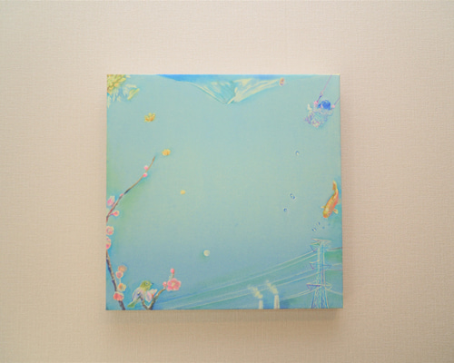 作家さん油彩画 キャンバス 767b31dbc1a39699bc022e4f07fde1