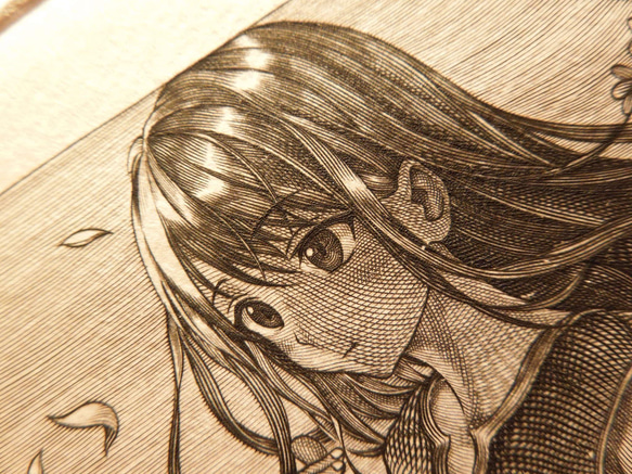 萌銅版画　No140 3枚目の画像