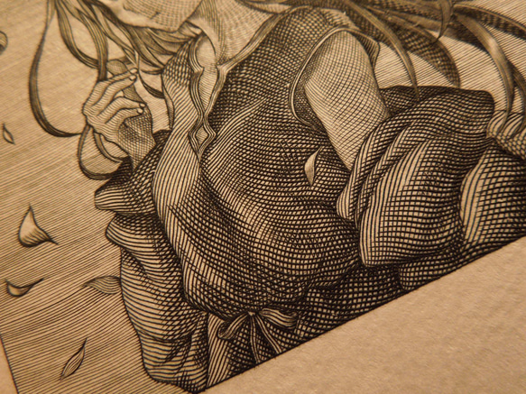 萌銅版画　No140 4枚目の画像