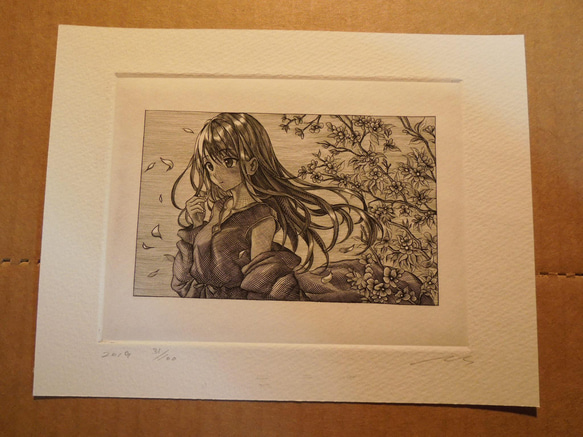 萌銅版画　No140 7枚目の画像