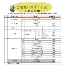 【 うちの子 をオーダーする】ご注文の流れ・料金　半立体羊毛フェルト　羊毛フェルト猫　犬　ペットメモリアル 5枚目の画像