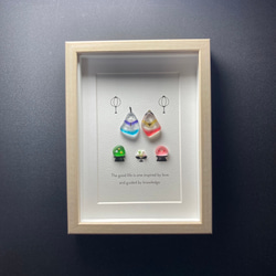 シーグラスアート「ひな祭り」 その他アート ゆきみ工房 通販 13193465