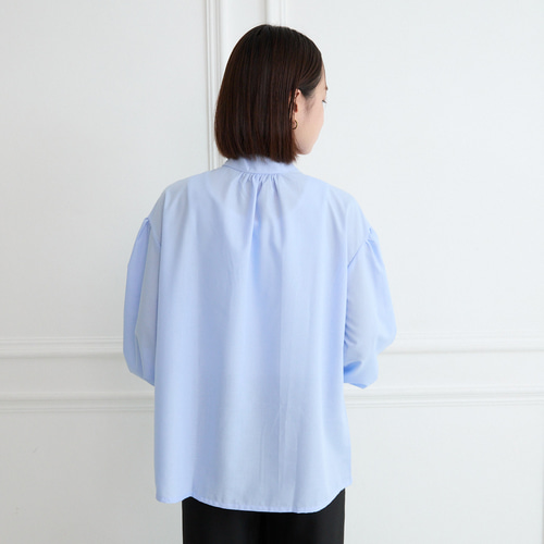 式典〜普段着も◎ 前後2Way ふんわりボウタイ ブラウス シワになり