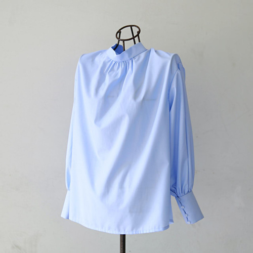 式典〜普段着も◎ 前後2Way ふんわりボウタイ ブラウス シワになり