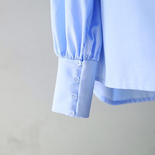 式典〜普段着も◎ 前後2Way ふんわりボウタイ ブラウス シワになり