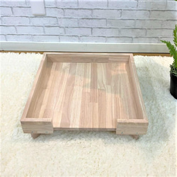 木製低床ベッド【シンプル　ベッド】　 4枚目の画像