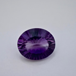 113 上品 一点物 天然 アメジスト 楕円 アメシスト 紫水晶 ２月誕生石 天然石 ルース 裸石 2枚目の画像