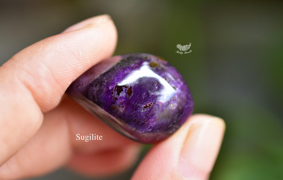 麗しい地層☆スギライト ルース 42 天然石 Funky garuda stone