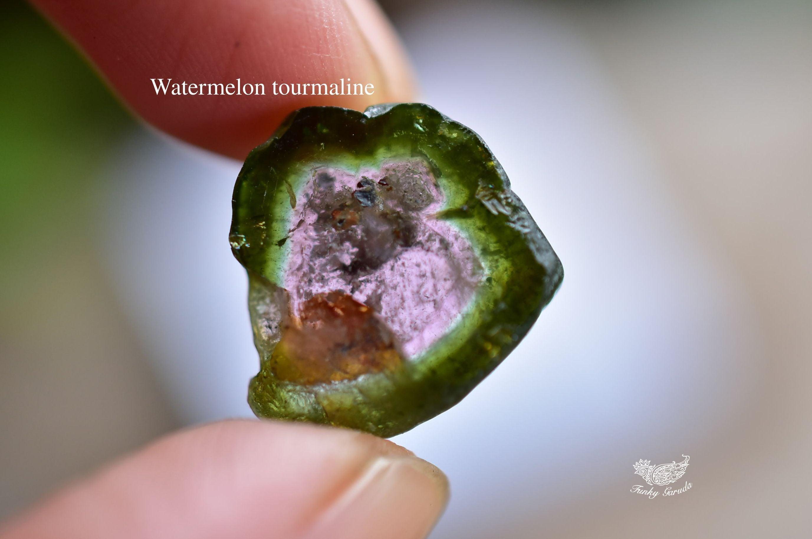 個性内包物★ウォーターメロントルマリン 45