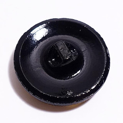 No.202 西ドイツ ヴィンテージ ガラスボタン 22mm 3枚目の画像