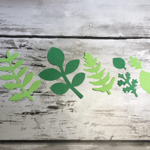 クラフトパンチ 7種の葉っぱ 300枚セット その他素材 ノンサン 通販