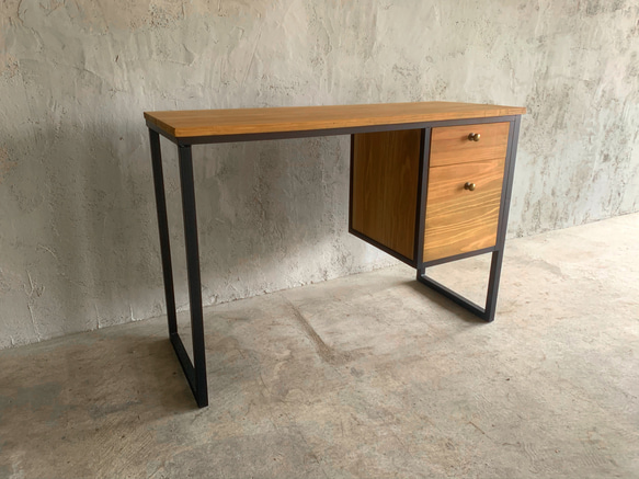 レトロな片袖机【専用】 OF-851 旧JIS 3段片袖机 5号 ニューグレーの通販【法人オフィス