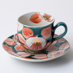 カップ＆ソーサー 釉彩椿 ティーカップ kokuzougama 通販