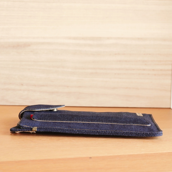 iPad mini 或 pro 其他 平板電腦肩部規格 Pouch 帆布規格 Sanada string 第3張的照片