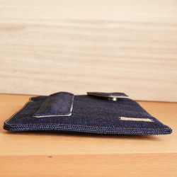 iPad mini 或 pro 其他 平板電腦肩部規格 Pouch 帆布規格 Sanada string 第7張的照片