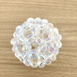 14mm 特大フラーレンオブジェ（直径約8cm） クリスタル 立体・オブジェ