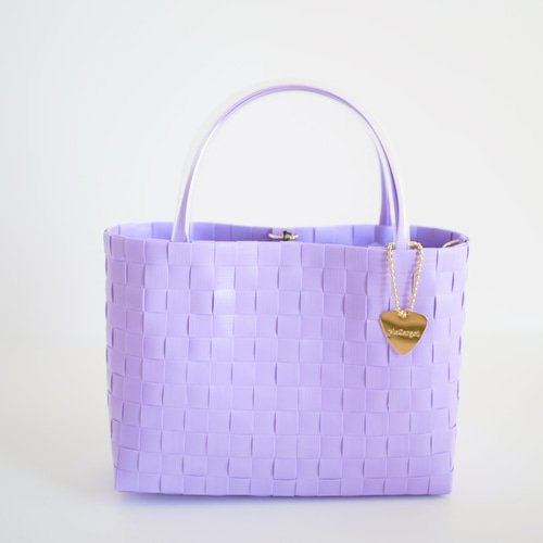 2WAYプラカゴバッグS ラベンダー プラカゴ かごバッグ スパバッグ 紫