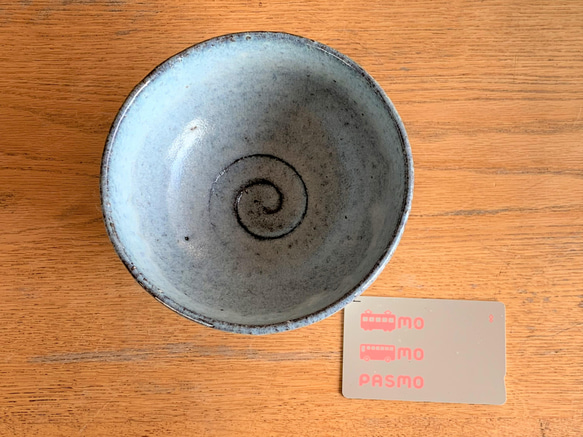 藁灰釉どんぶり・白(小)　陶器 3枚目の画像