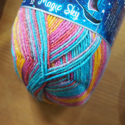 毛糸 Opal オパール magic sky（ マジックスカイ）9805 3枚目の画像
