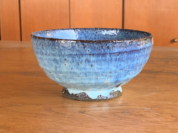 藁灰釉どんぶり・青(小) 陶器 お椀・ボウル・鉢 しもつけ窯 通販